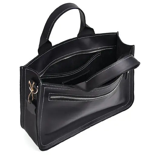 Сумка портфель шкіряна для документів ноутбука LIMARY 25х35х10 см sum0028659 - фото 9