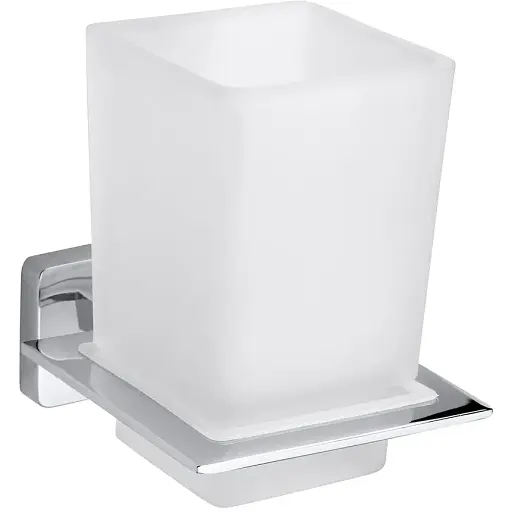 Склянка з тримачем Bemeta Niki 153110052 білий - фото 1