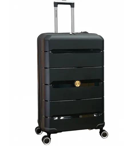 Чемодан Большой (L) Полипропилен На 4-х Двойных Колесах 100л my POLO PP001-L