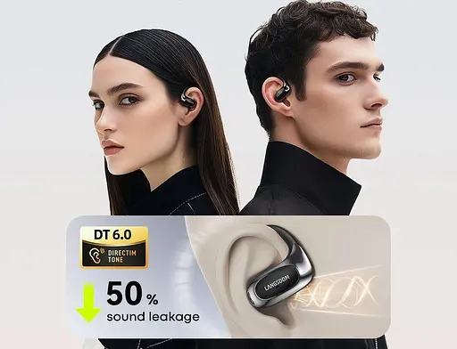 Спортивні кісткові Bluetooth 5.4 навушники Langsdom TE-10 Pro з шумозаглушенням і кістковою провідністю - фото 4