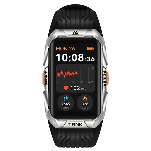 Smart Watch KOSPET Tank X2 Ultra Silver UA - фото 4