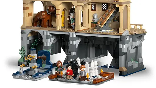 Конструктор LEGO Harry Potter Замок Гоґвортс: головна вежа 2135 деталей (76454) - фото 8