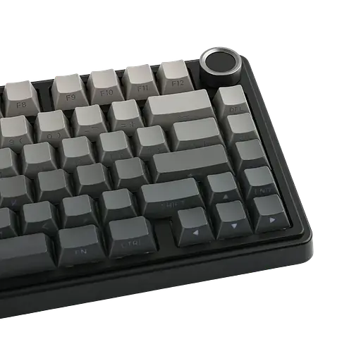 Игровая механическая клавиатура AULA F75 / Три режима подключения / Leobog Axis Reaper Switch / Black - фото 6