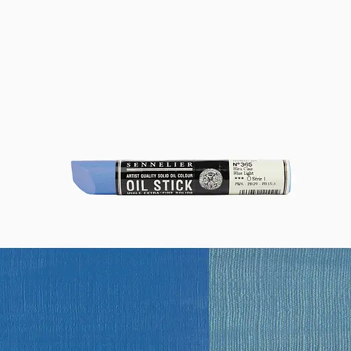 Фарба олійна у формі пастелі Sennelier Oil Stick, 38 мл, S1, Світло-синій (Blue light) - фото 2