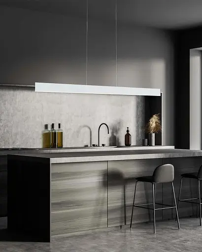 Підвісний світильник, люстра Goldlux 333827 Bernadetta LED 1x20W 4000K 2500Lm IP20 білий - фото 3