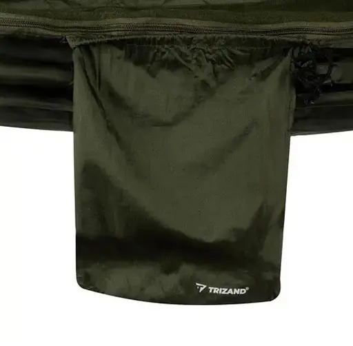 Туристичний гамак з тентом та москітною сіткою TRIZAND 25364 260×140 см вантажопідйомність 250 кг - фото 5