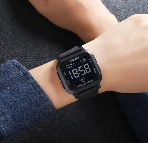 Часы Skmei Chess Black - фото 9