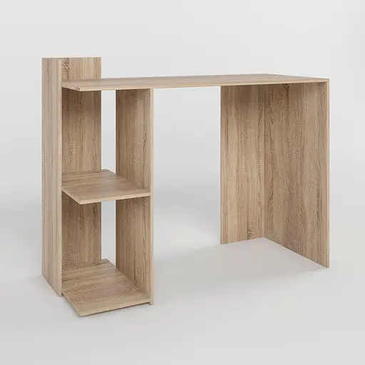 Cтол компьютерный с 2 ​​полками М-ЗОН Джеко 1200/12 Сонома (MZN-031020) - фото 2