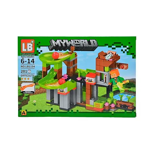 Конструктор Minecraft, LB1154, 201-215 деталей, (В ассортименте) - фото 2