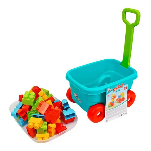 Дитячий конструктор "Візок" 1393TXK 50 деталей - фото 2