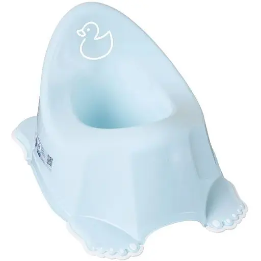 Горщик дитячий Tega Baby антиковзкий Duck light blue - фото 1