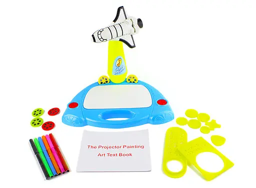 Детский проектор для рисования Ракета 6611, 36 паттернов - фото 4
