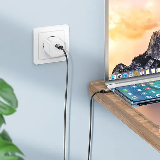 Кабель BOROFONE BX87 Sharp 60W charging data cable for Type-C to Type-C Black - фото 4