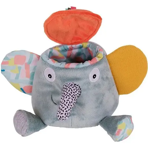 Игрушка мягкая развивающая Ebulobo Слон 20 см (E80004) - фото 2