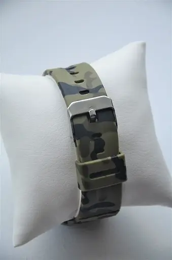 Детские наручные часы Skmei 1574 Зеленый камуфляж - фото 8