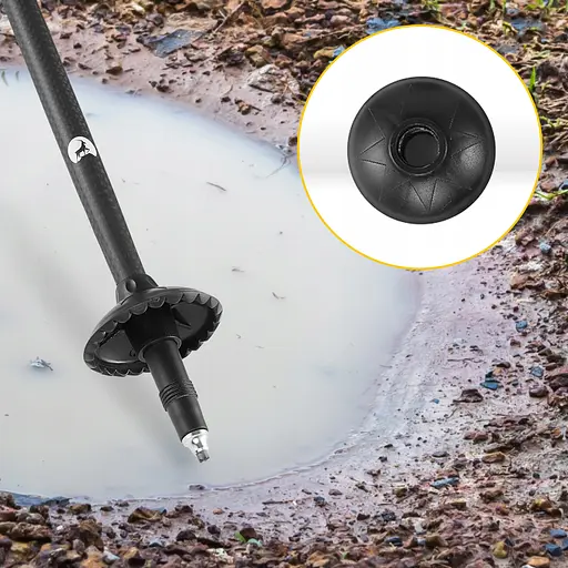 Трекинговые палки Mountain Goat Active 38-130 см Black (P-5905973404679) - фото 10