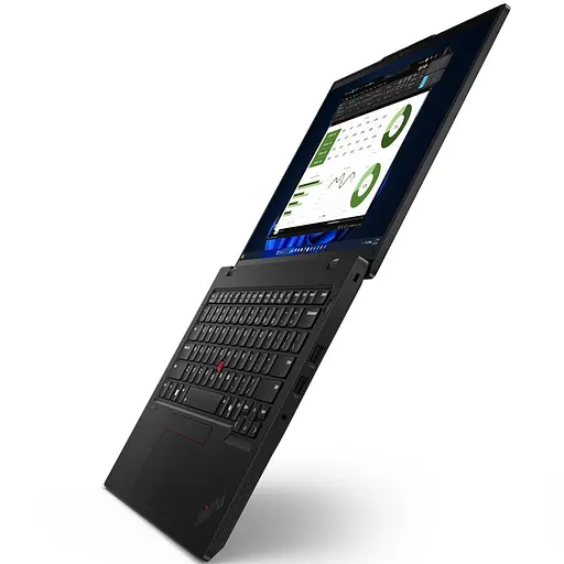 Ноутбук Lenovo ThinkPad L14 Gen 5 з процесором Intel Core Ultra 5 125U pana la 4.3GHz, 14", WUXGA, IPS, 1x 16GB SO-DIMM DDR5, 512GB SSD, Intel® графікою, Windows® 11 Pro, чорний, 3Y Couri - фото 7