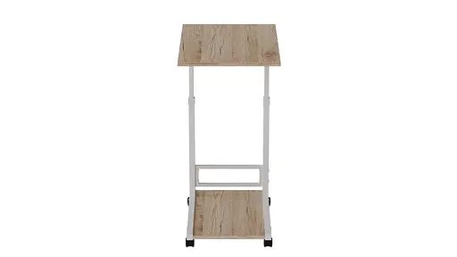 Стол приставной Френу 62x40x60 металл Белый ДСП Дуб Сан-Марино 16мм FRD-102513 - фото 3