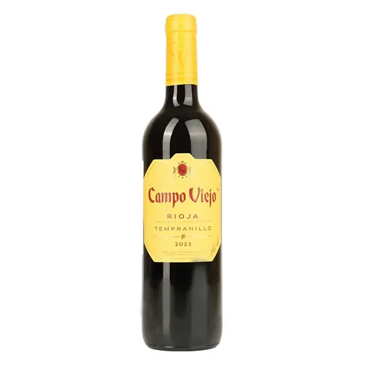 Вино Campo Viejo Rioja Tempranillo DOC червоне сухе 13.5% 0.75 л (2120) - фото 1