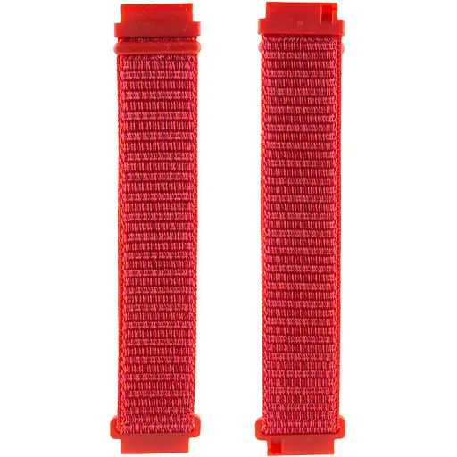 Ремешок Nylon для Smart Watch 20mm Красный / Red - фото 2
