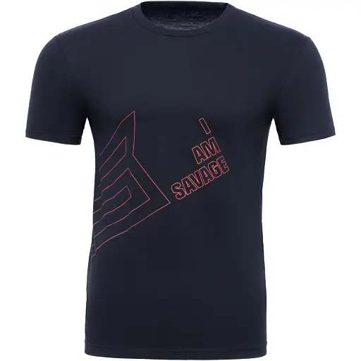 Футболка Savage Short sleeve T-Shirt/RED "I am Savage" design 2XL к:чорний