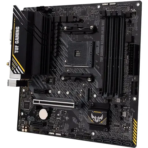 Материнская плата Asus TUF Gaming A520M-Plus WiFi Socket AM4 - фото 5