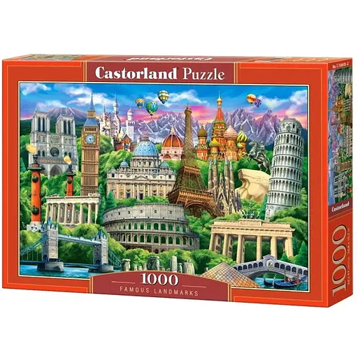 Пазл Castorland Известные места 1000 эл. (C-104901) - фото 1