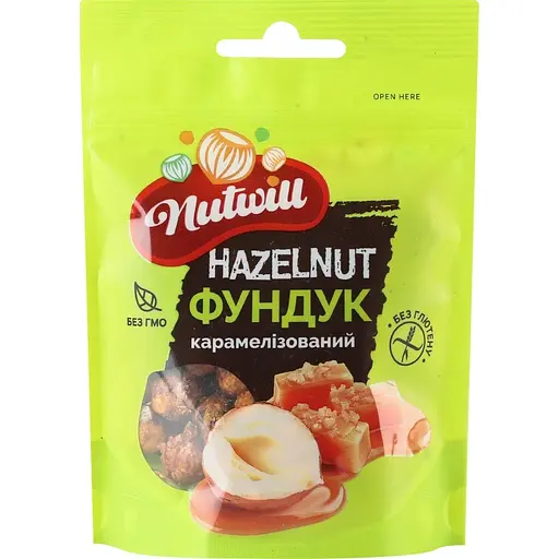Фундук карамелизированный Nutwill 100 г (CG-100)