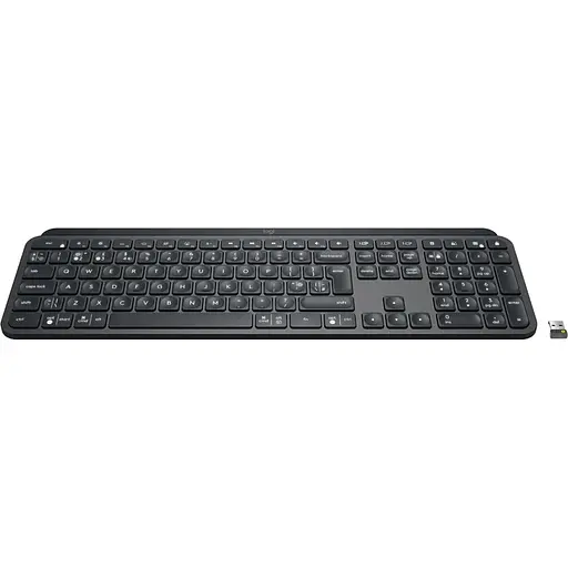 Клавиатура Logitech MX Keys Advanced For Business Wireless Illuminated Graphite (920-010251) - фото 3