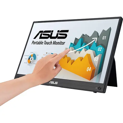 Монитор 15.6" ASUS ZenScreen MB16AHT Touch Portable FHD IPS 60Hz (90LM0890-B01170) - фото 4