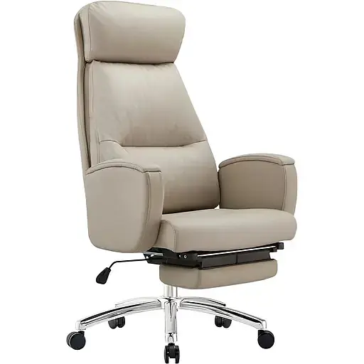 Офисное кресло GT Racer B-6657A Cream - фото 1