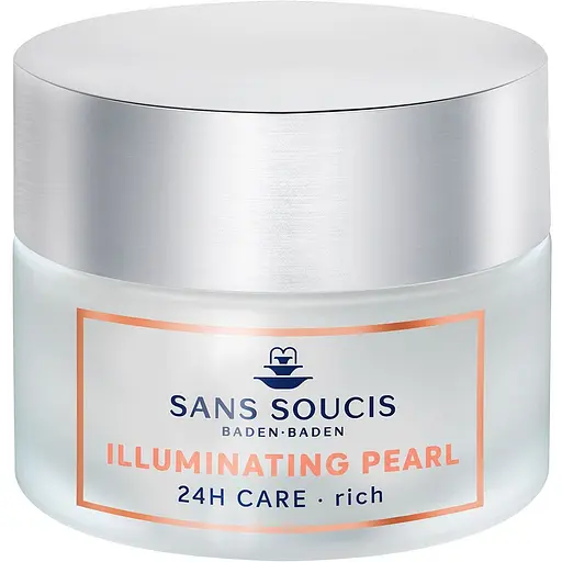 Подтягивающий крем для лица Sans Soucis Illuminating Pearl 24h Care Rich для сухой кожи 50 мл - фото 1