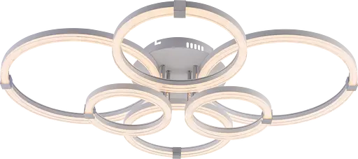 Люстра светодфодная V DK6303B-6 WH+CR - фото 3