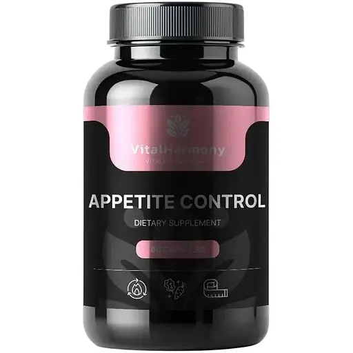 Аноректичний жироспалювач VitalHarmony Appetite Control, 60 капсул