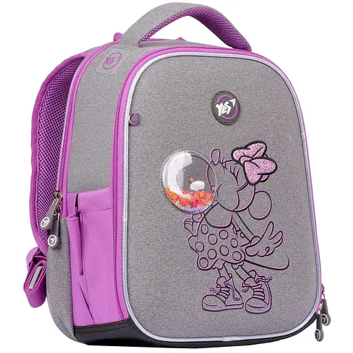 Рюкзак шкільний каркасний YES H-100 Minnie Mouse - фото 1