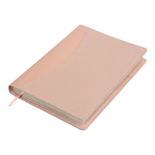 Щоденник датований Buromax Aurora 2026 A5 штучна шкіра/поролон рожевий (BM.21115-10) - фото 3