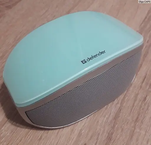 Акустична колонка Defender 1.0 Moon Solo 4Вт (Блакитний) - фото 3