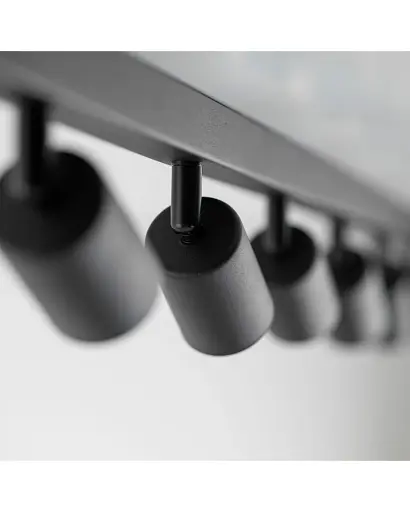 Светильник поворотный, спот TK Lighting 6179 Top GU10 8x10W IP20 Bk - фото 2