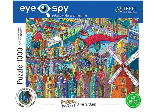 Пазл Trefl Безграничная коллекция. Город в деталях: Амстердам 1000 эл. (10710) - фото 2