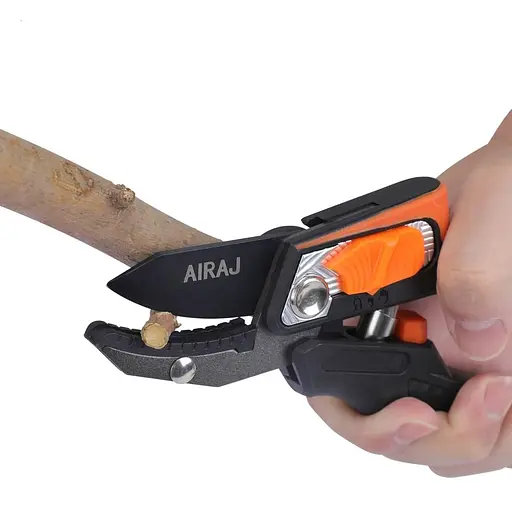 Садовый секатор Airaj 2102A профессиональный из нержавеющей стали 22 см - фото 4