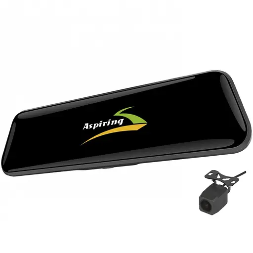Відеореєстратор Aspiring Maxi 4 Speedcam, WIFI, GPS, 4K, X2 Camers (дзеркало заднього виду) - фото 3