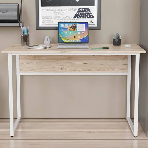 Письмовий стіл із ящиками Ferrum-decor Оскар 750x1200x600 метал Сірий ДСП Дуб Сан-Марино 16 мм (FRD-103228)