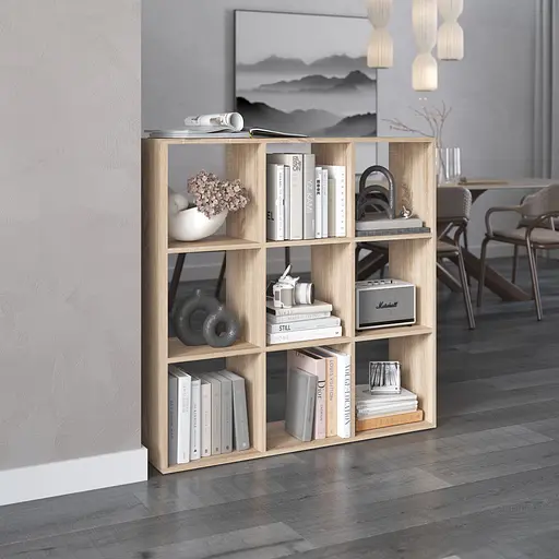 Полка для книг Vays стелаж для дому на 9 комірок M-20 - фото 5