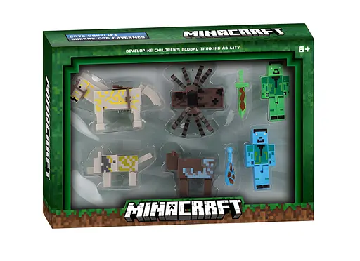 Набор фигурок персонажи Minecraft животные и монстры (330-1)