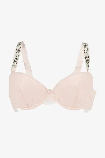 Комплект стрінги + пояс для панчох жіночий Hana's Heart 86894 75B Пудровий - фото 1