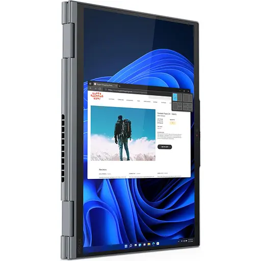 Lenovo ThinkPad X1 Yoga Gen 7 Storm Grey (LAP21CD0031RI), Intel Core i7-1260P до 4,7 ГГц, 14-дюймовый WUXGA Touch, 16 ГБ, SSD 512 ГБ, Intel Iris Xe Graphics, Windows 11 - фото 4