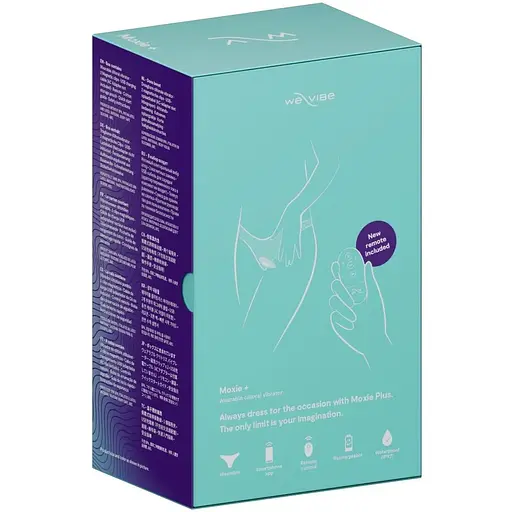 Смарт-вібратор у трусики We-Vibe Moxie+ Aqua - фото 4