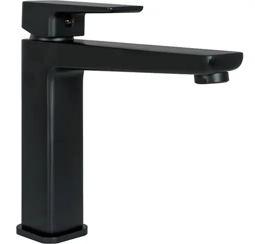 Смеситель для умывальника Rea Orix низкий black REA-B5642 Черный матовый - фото 2