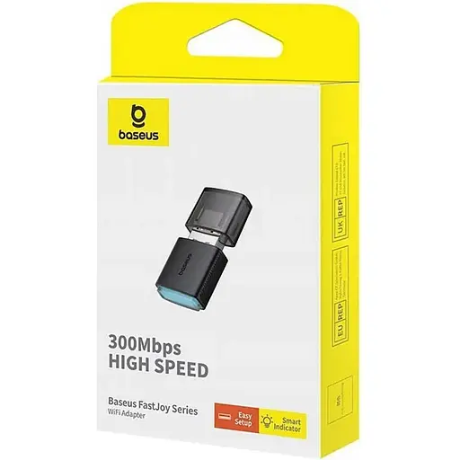 Wi-Fi адаптер Baseus FastJoy Series 300 Mbps (B01317600111-03) [102574] - фото 3