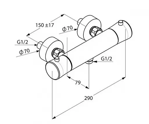 Термостат для душу Kludi Balance 352500575 - фото 2